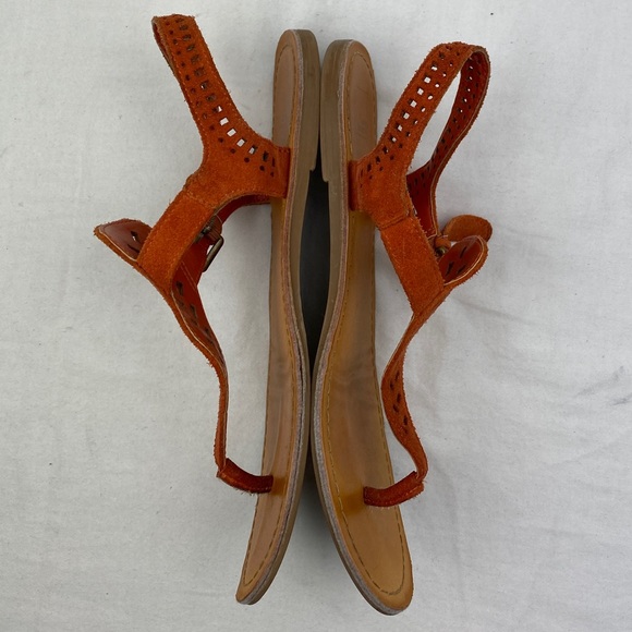 14th & Union Suede Thong Sandals Size 6 - Picture 12 of 15